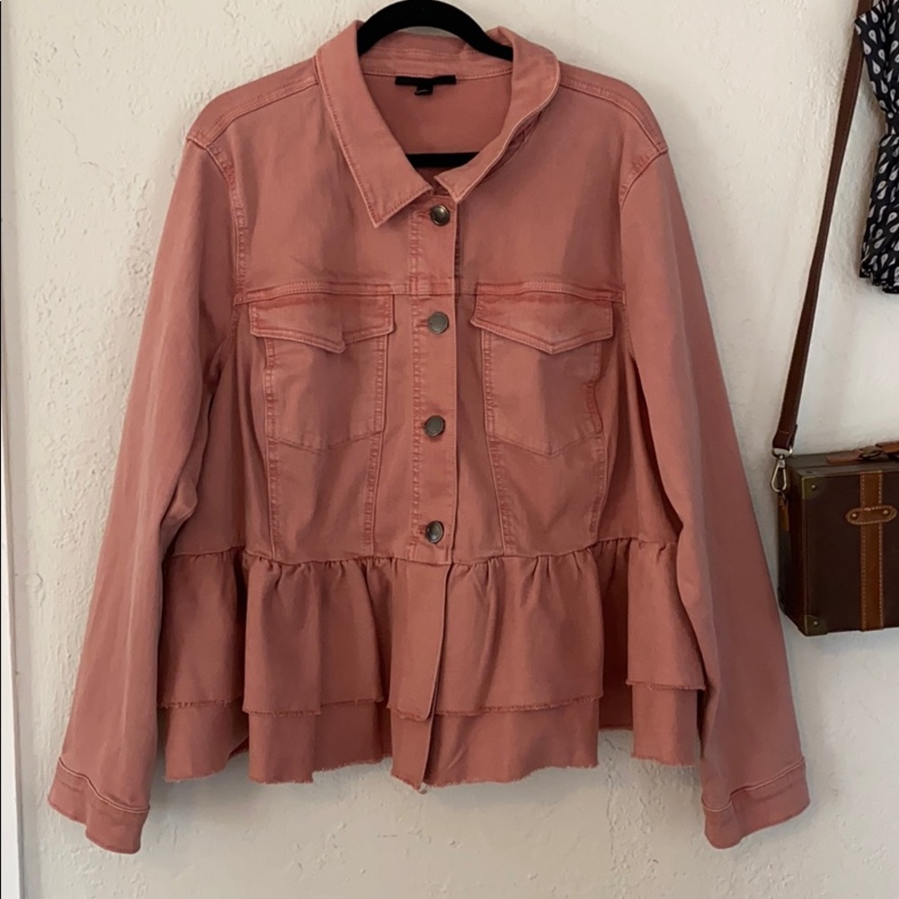 Lame Bryant Coat size 28